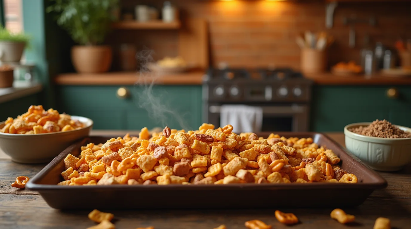 chex mix recipes oven