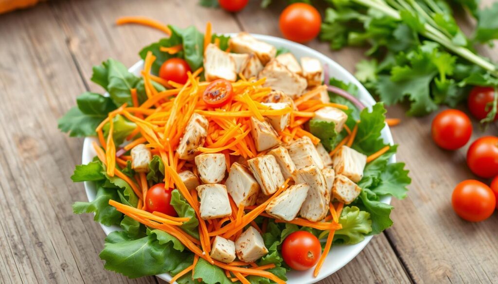 Easy Chicken Carrot Salad Recipe | Fresh & Healthy 3 image 2