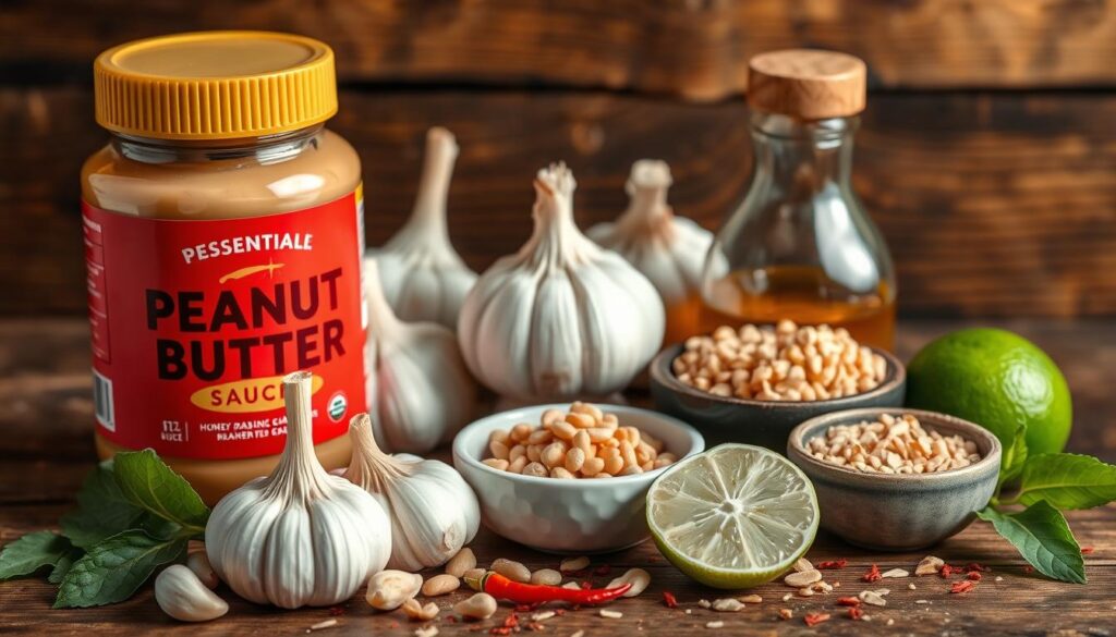 Peanut Butter Sauce Ingredients