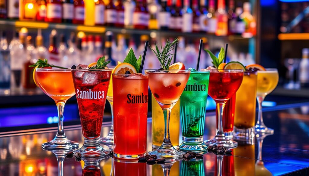 Sambuca cocktails