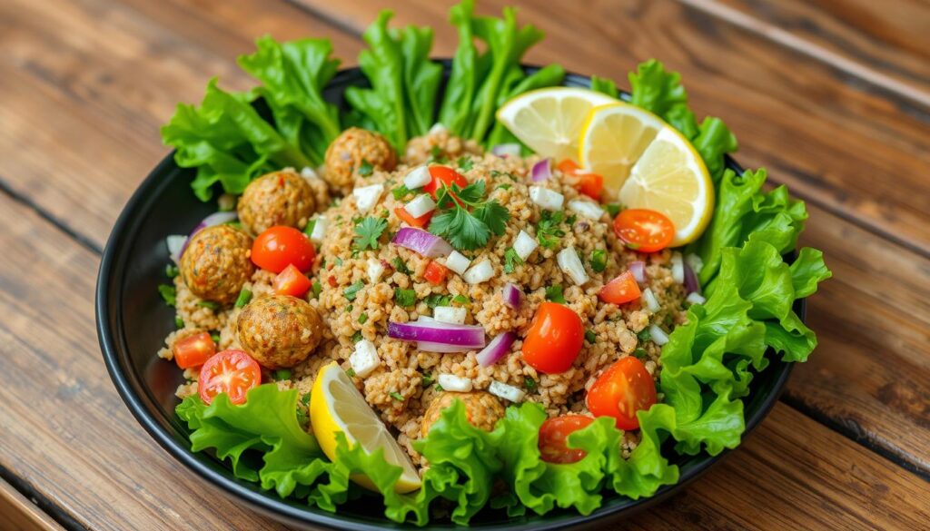 Traditional Turkish Çiğ Köfte