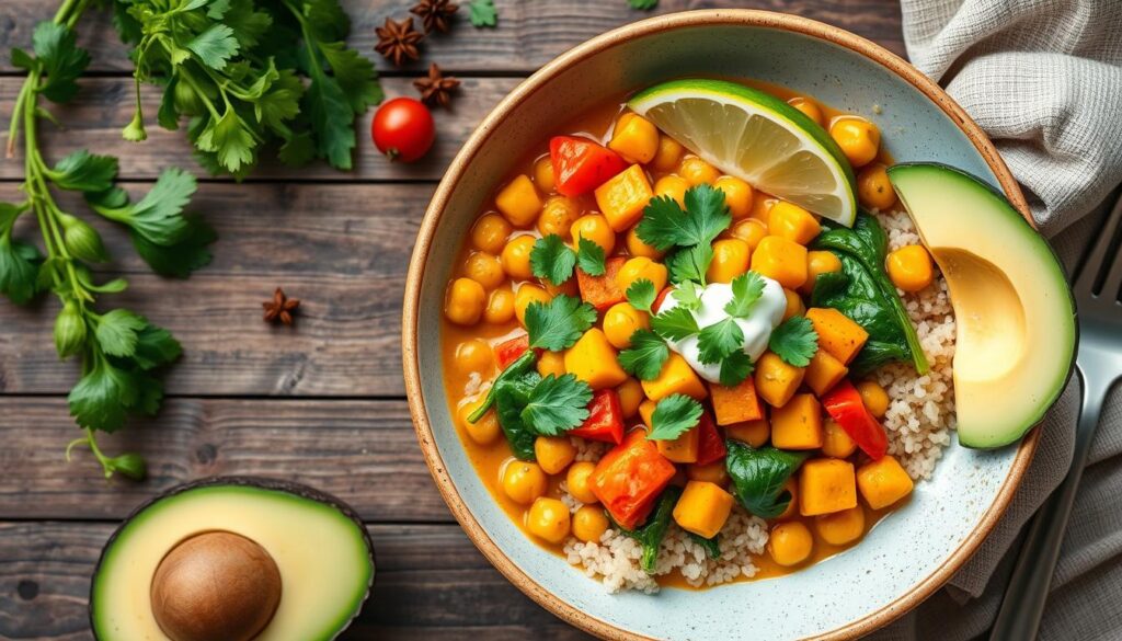 Vegan Curry Breakfast