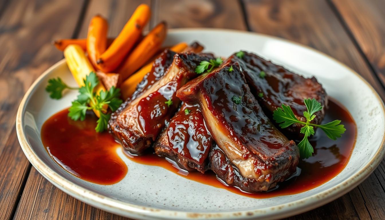cooking beef short ribs recipe seasoned with oxtail seasoning