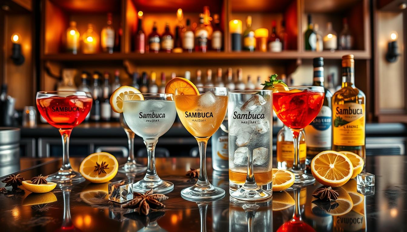 drink recipes with sambuca