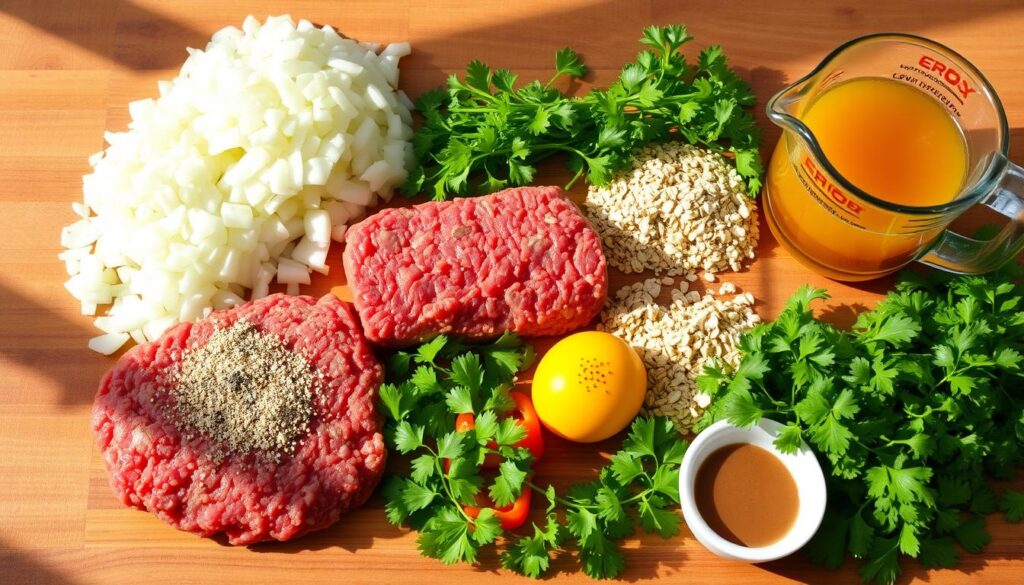 kidney friendly ground beef meatloaf ingredients