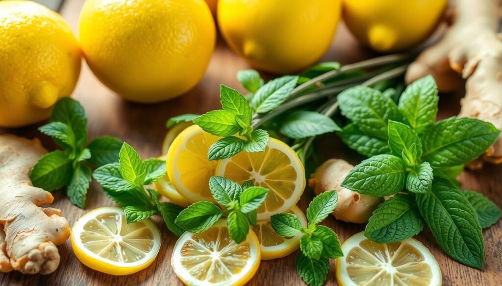 lemon balm ginger blend