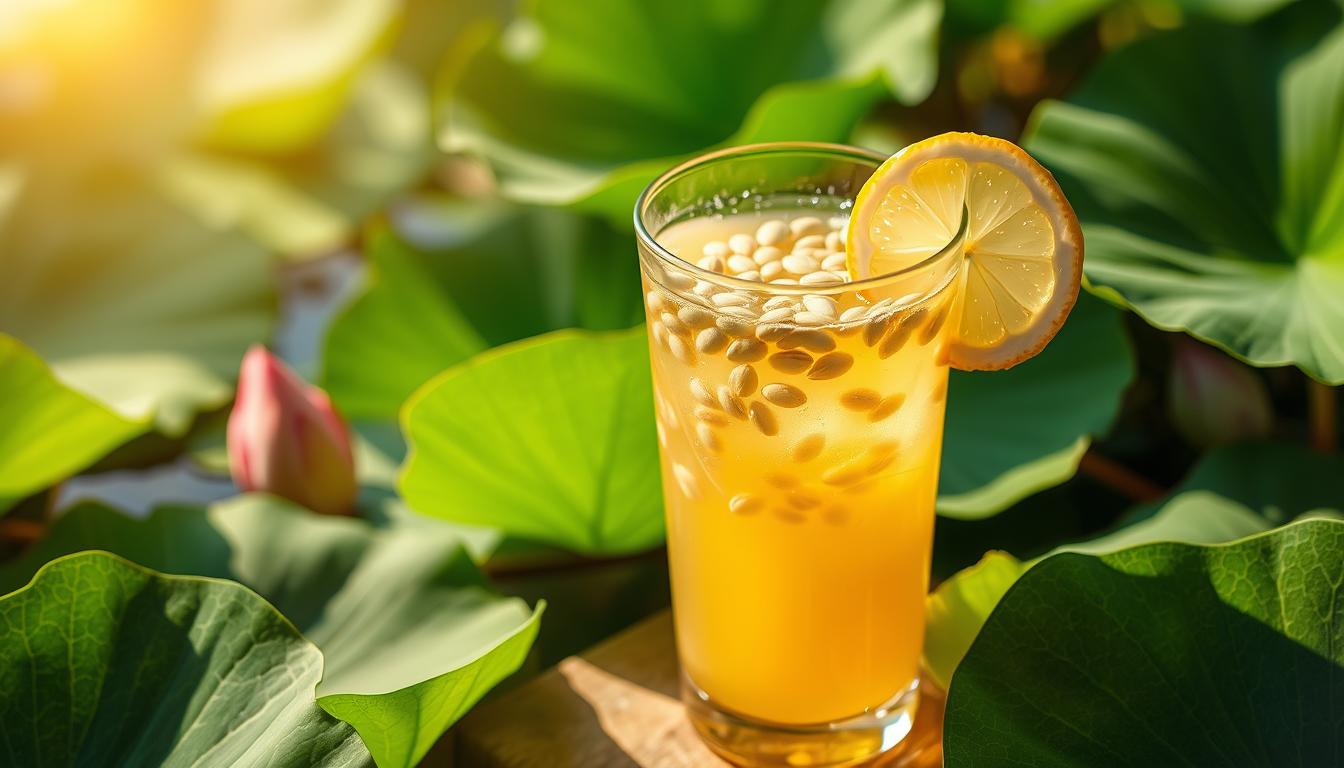 lotus seed honey drink recipe