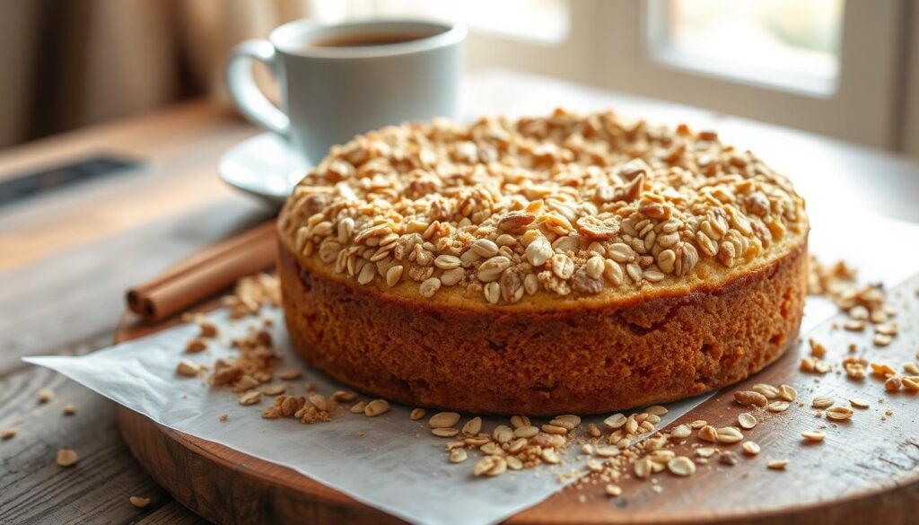 oatmeal streusel coffee cake