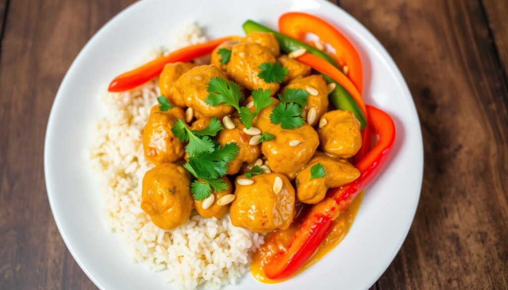 peanut butter chicken
