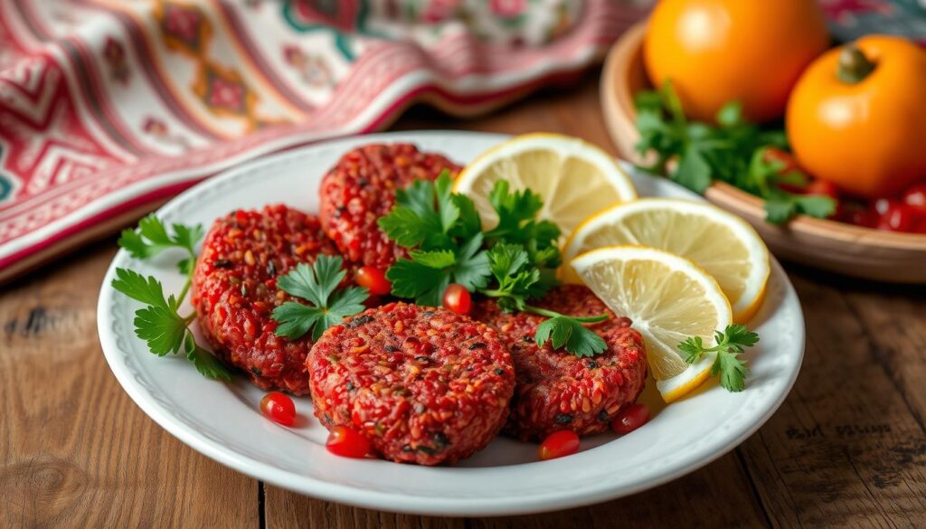 recipe vegetarian çiğ köfte